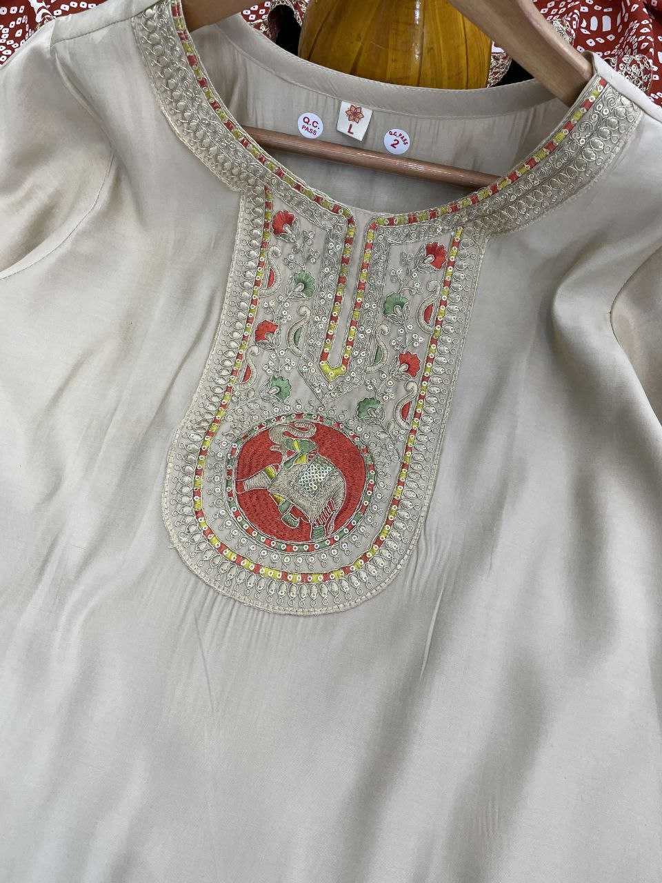 Ynf Viscose Chanderi KESH529 642 Suits & Dresses Wedding Collections Festive Collections Wholesale Embroidery Suits Chanderi Suit Wedding guest dresses Manufacturer