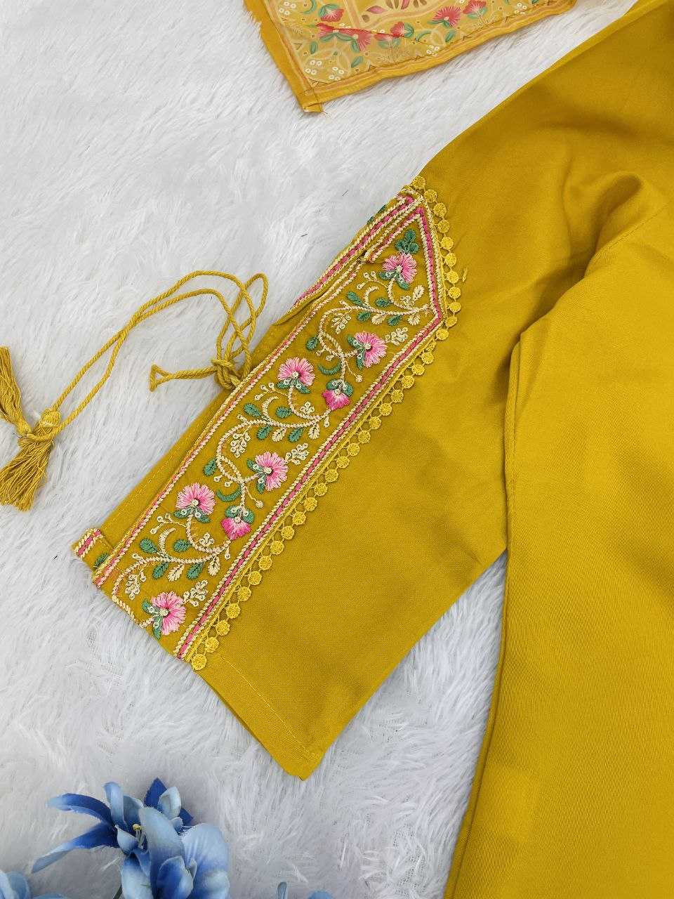 Ynf Viscose Chanderi KESH529 642 Suits & Dresses Wedding Collections Festive Collections Wholesale Embroidery Suits Chanderi Suit Wedding guest dresses Manufacturer