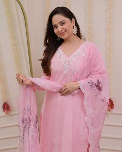 Ynf Viscose Chanderi RIN131 LAXMI Suits & Dresses Wedding Collections Festive Collections Wholesale Embroidery Suits Ladies Silk Suit Party wear suits Manufacturer