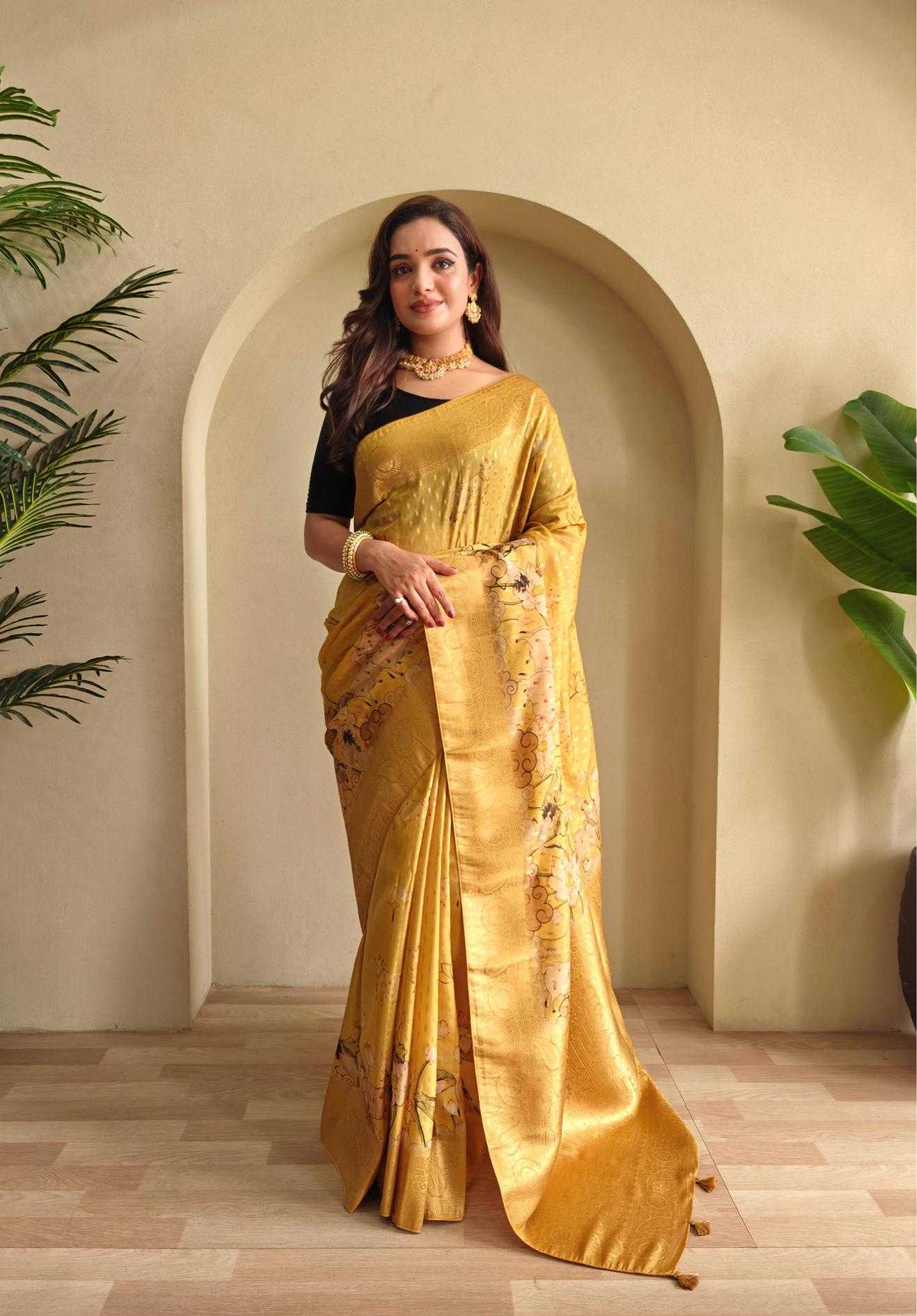 Ynf Viscose KESH249 Manbhavan Sarees Wholesale Designer Sarees Georgette Sarees Viscose Saree Manufacturer