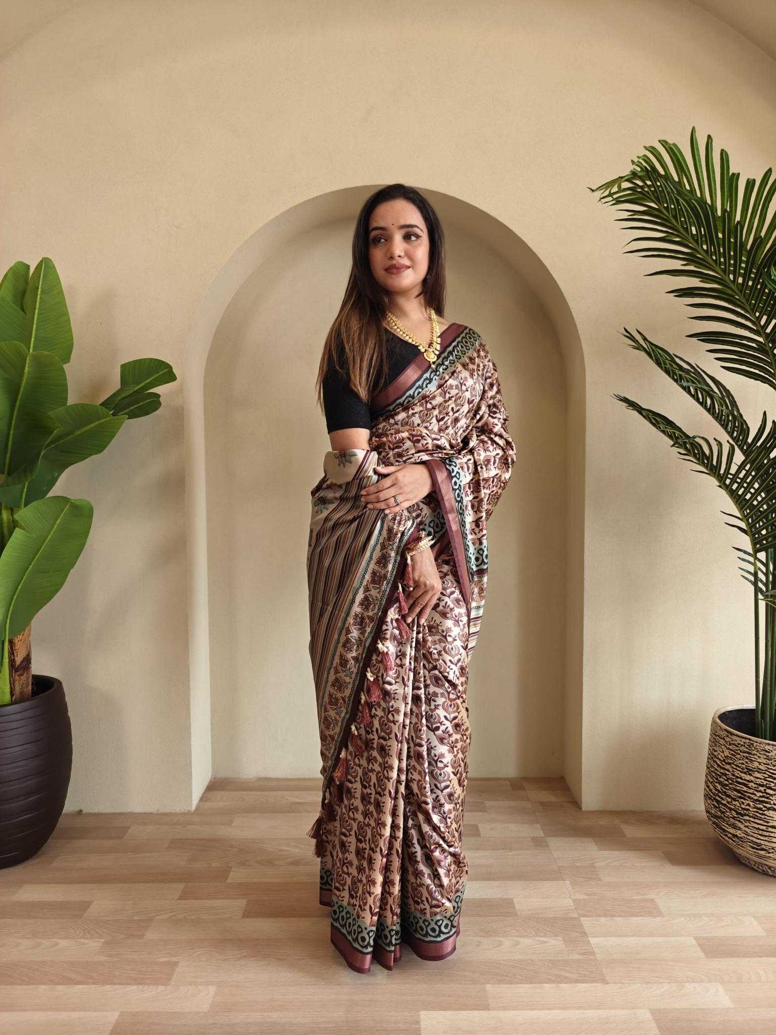 Ynf Viscose KESH249 Neha Sarees Wholesale Printed Sarees Zari Border Sarees Viscose Saree Manufacturer