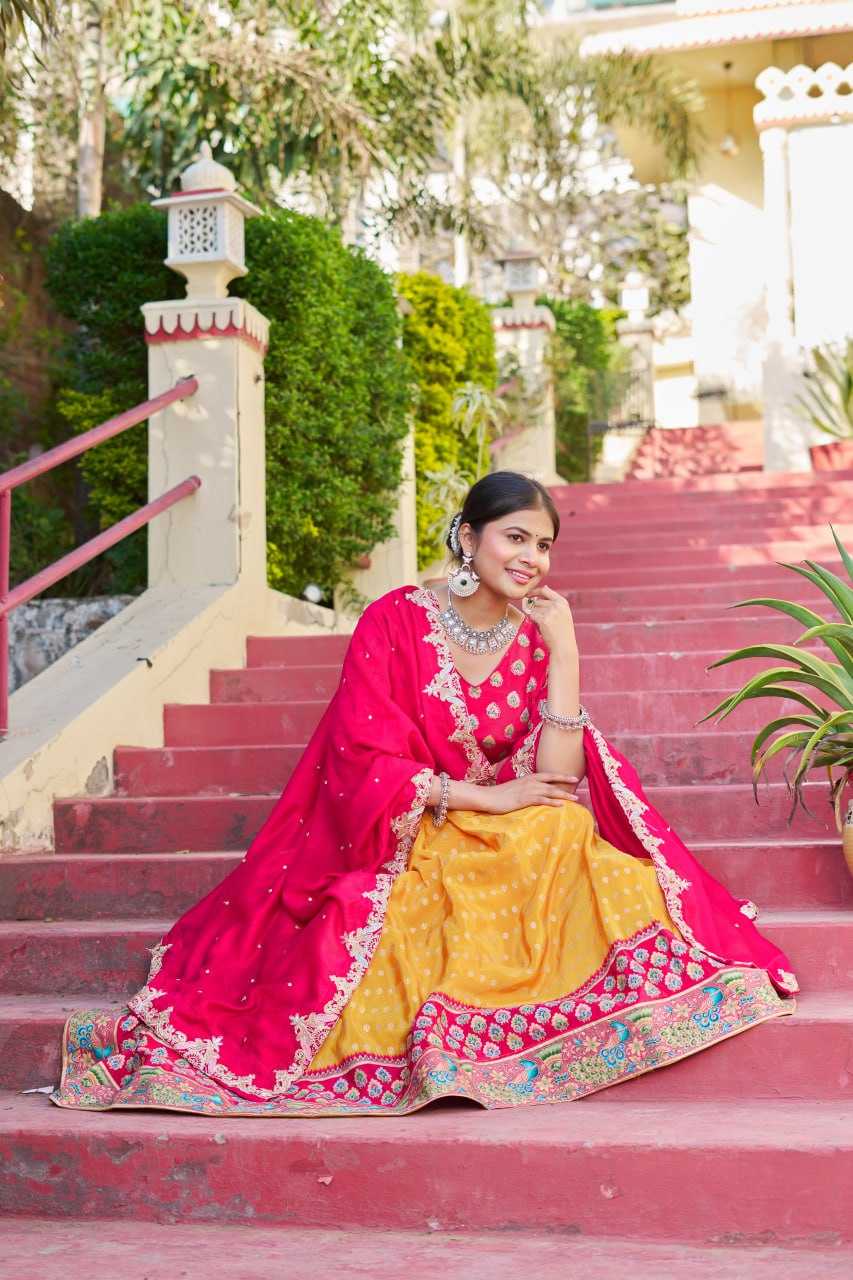 Ynf Viscose KESH511 PRASANG 01 Lehengas Wholesale Designer Lehenga Traditional Lehenga Lehenga With Dupatta Manufacturer