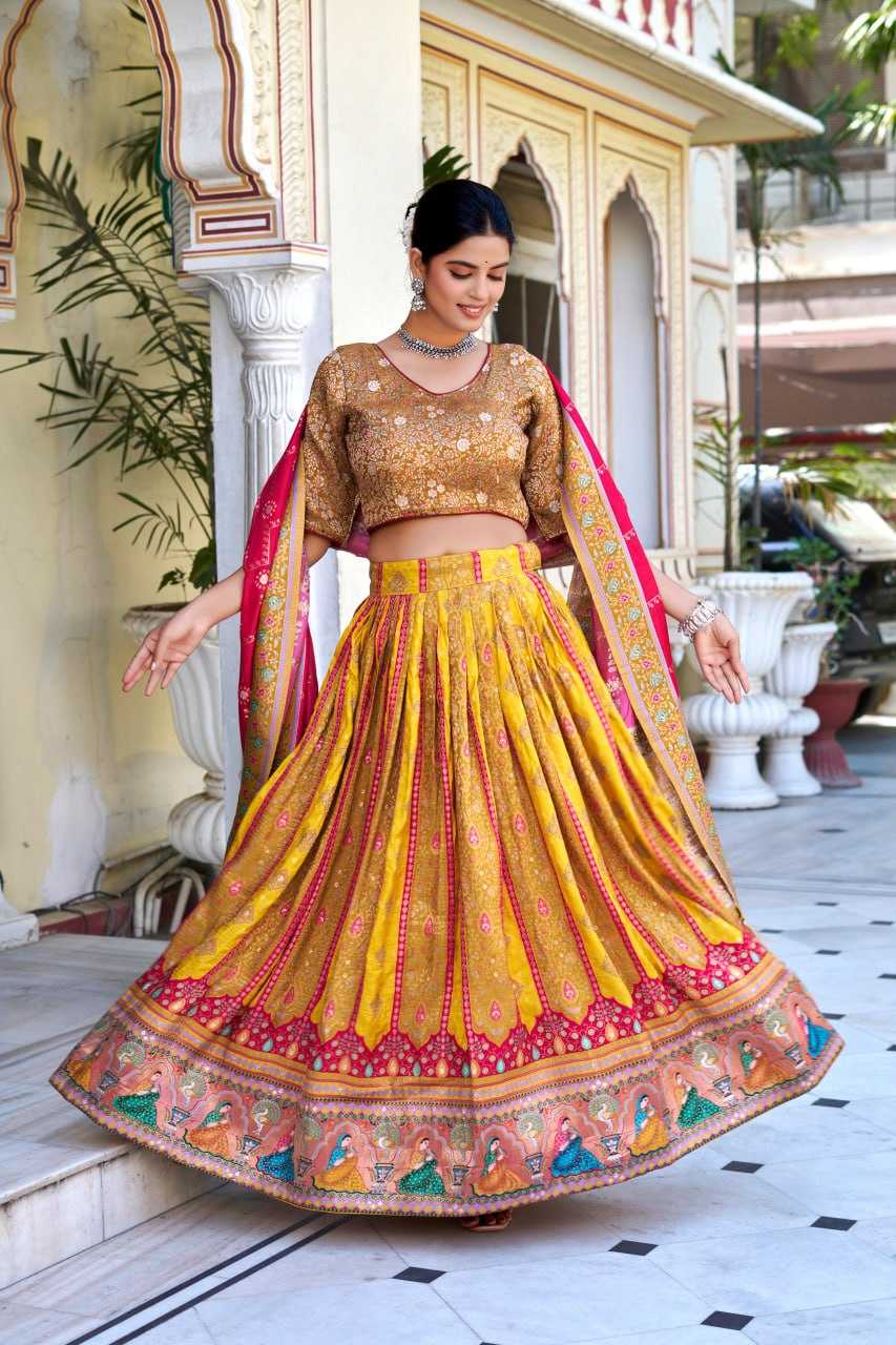 Ynf Viscose KESH511 PRASANG 07 Lehengas Wholesale Designer Lehenga Traditional Lehenga Lehenga With Dupatta Manufacturer