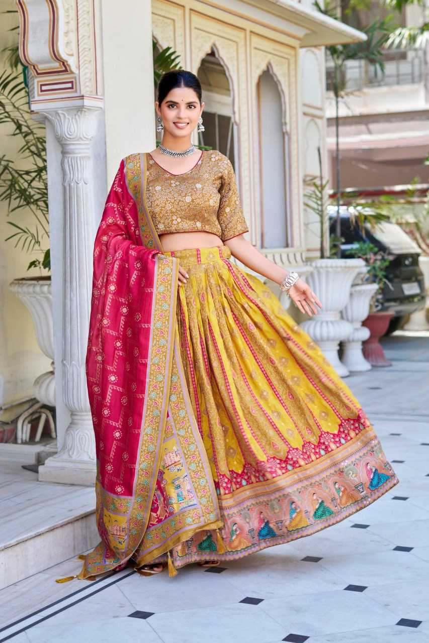 Ynf Viscose KESH511 PRASANG 07 Lehengas Wholesale Designer Lehenga Traditional Lehenga Lehenga With Dupatta Manufacturer
