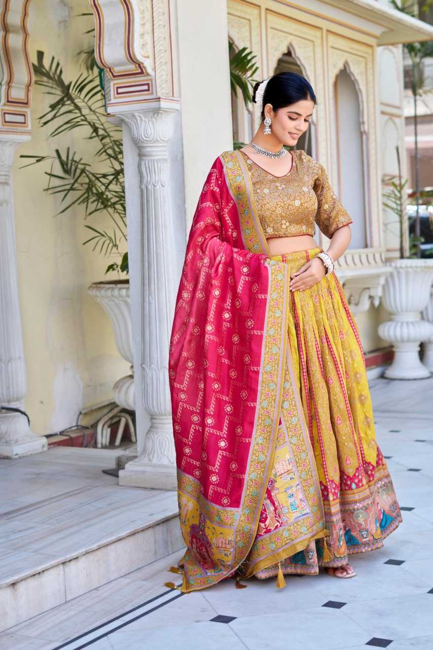 Ynf Viscose KESH511 PRASANG 07 Lehengas Wholesale Designer Lehenga Traditional Lehenga Lehenga With Dupatta Manufacturer