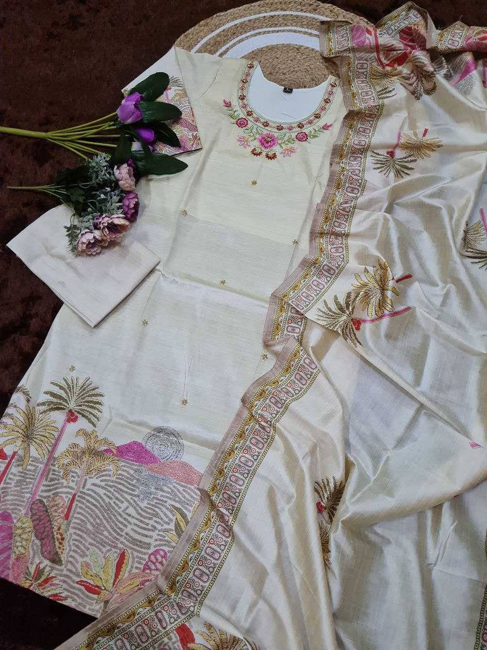 Ynf Viscose KESH529 22 Suits & Dresses Wholesale Ladies Suits Embroidery Suits Party wear suits Manufacturer