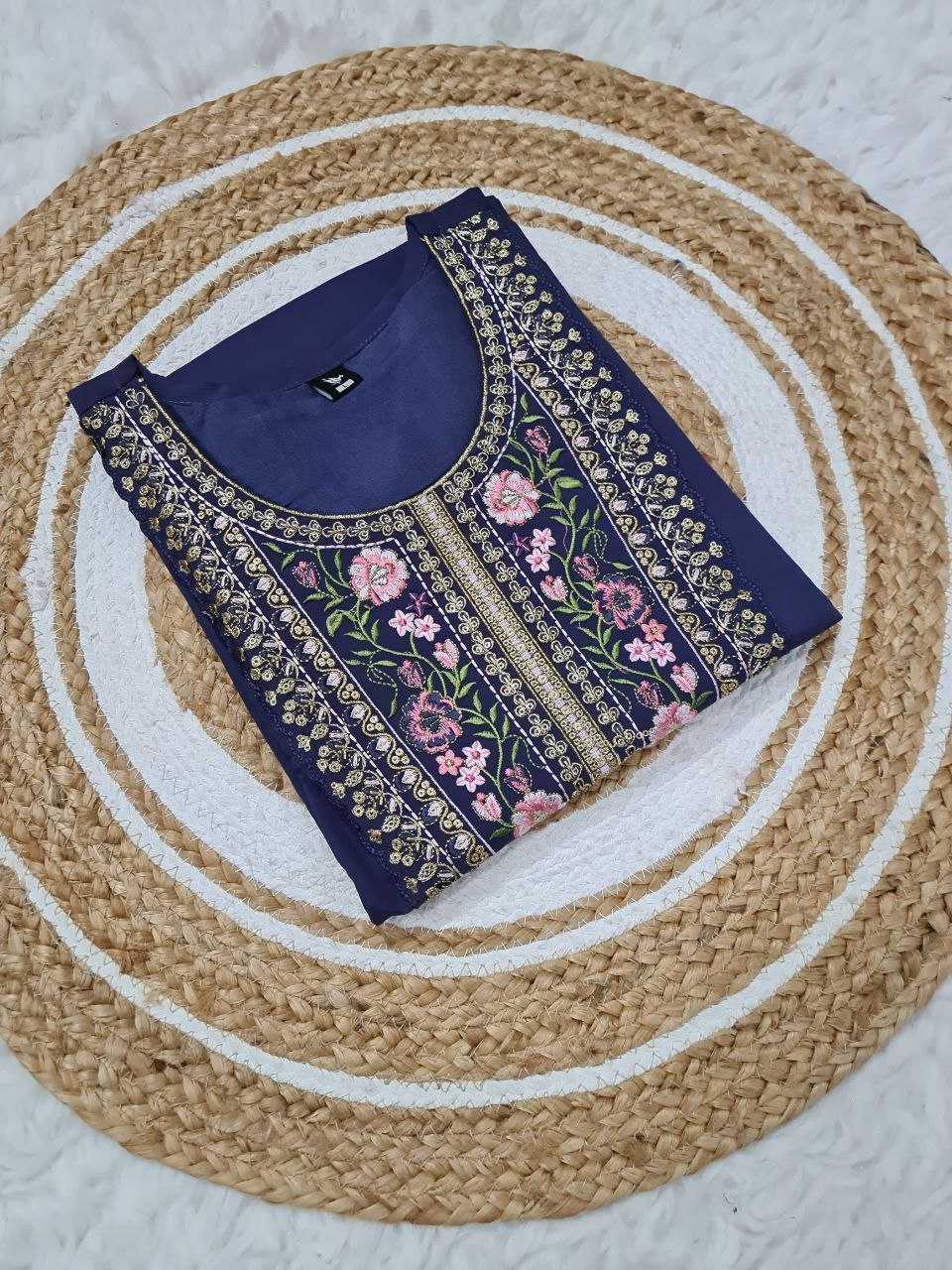 Ynf Viscose KESH529 ANAYA Kurti Wholesale Casual Kurtis Festive Kurtis Party Wear Kurtis Embroidered Kurtis Manufacturer