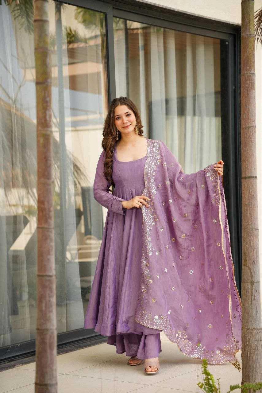 Ynf Viscose KESH529 BINA Gowns Wholesale Embroidery Gowns Anarkali Gown Party Gowns Sequin Gowns Manufacturer