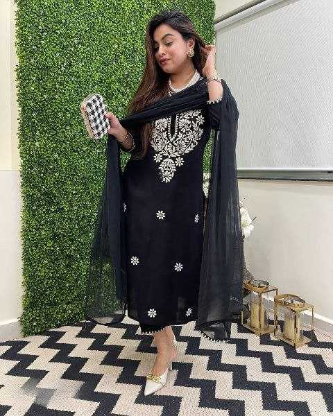 Ynf Viscose KESH529 CHAHAT Suits & Dresses Wholesale Ladies Suits Embroidery Suits Party wear suits Chanderi Suit Manufacturer