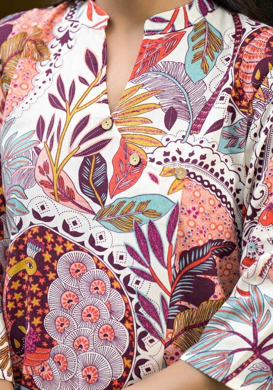 Ynf Viscose KESH540 1051 Western Wears Wholesale Co-ord Set Manufacturer