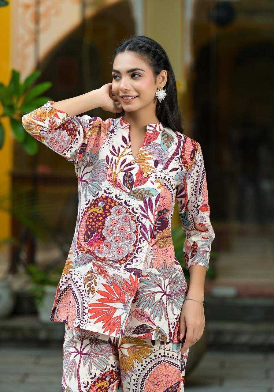 Ynf Viscose KESH540 1051 Western Wears Wholesale Co-ord Set Manufacturer