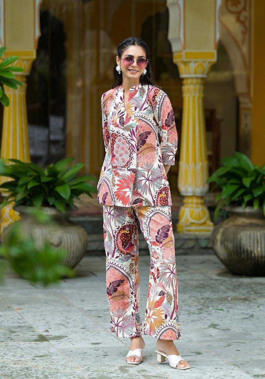 Ynf Viscose KESH540 1051 Western Wears Wholesale Co-ord Set Manufacturer