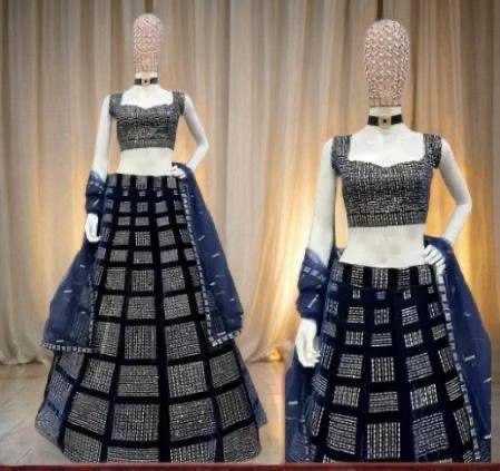 Ynf Viscose KESH540 109 Lehengas Wholesale Designer Lehenga Velvet Lehenga Manufacturer