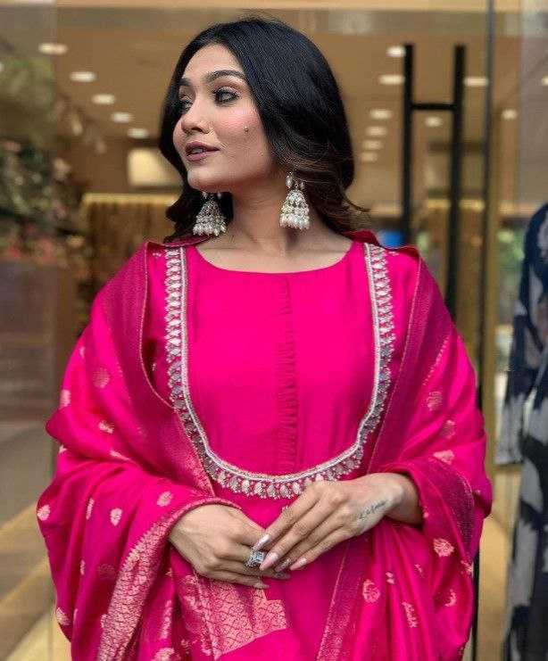 Ynf Viscose KESH552 58 Suits & Dresses Wholesale Ladies Suits Embroidery Suits Palazzo Suit Party wear suits Chanderi Suit Manufacturer
