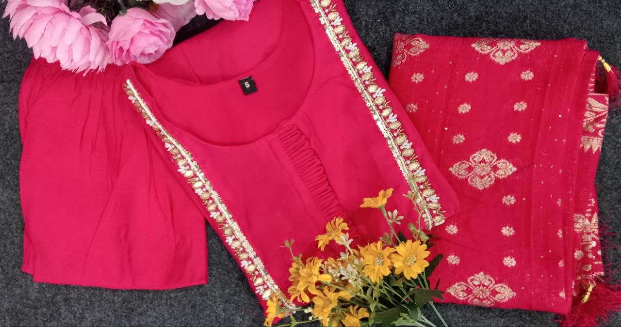 Ynf Viscose KESH552 58 Suits & Dresses Wholesale Ladies Suits Embroidery Suits Palazzo Suit Party wear suits Chanderi Suit Manufacturer