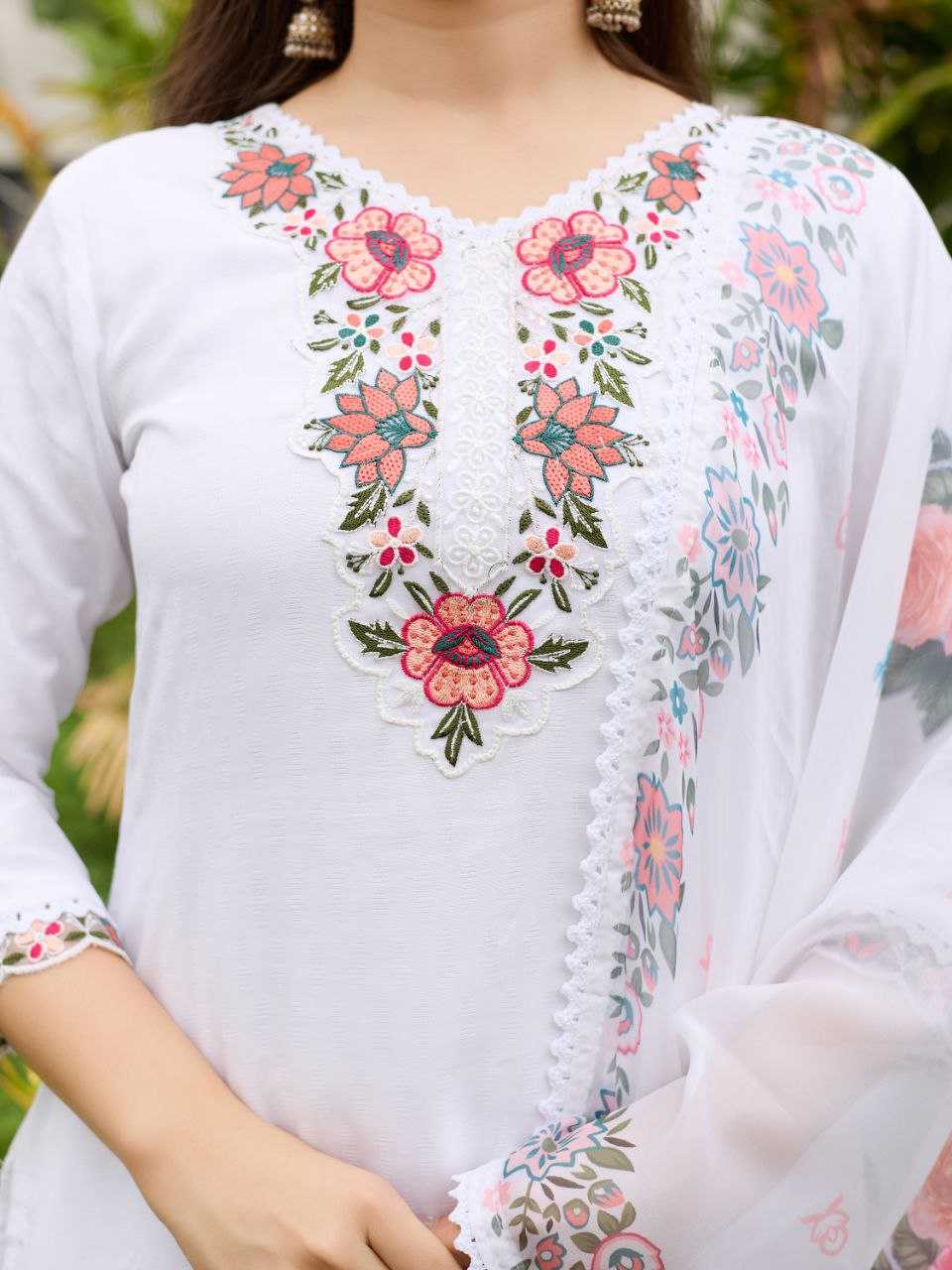 Ynf Viscose Rayon KESH529 ZOYA Suits & Dresses Wedding Collections Festive Collections Wholesale Embroidered Suits White Salwar Suit Wedding Outfits Manufacturer