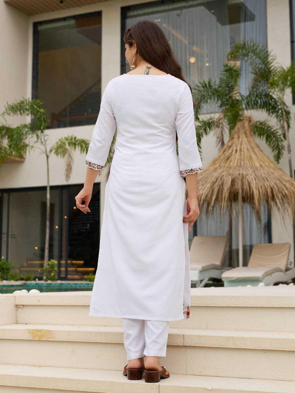 Ynf Viscose Rayon KESH529 ZOYA Suits & Dresses Wedding Collections Festive Collections Wholesale Embroidered Suits White Salwar Suit Wedding Outfits Manufacturer