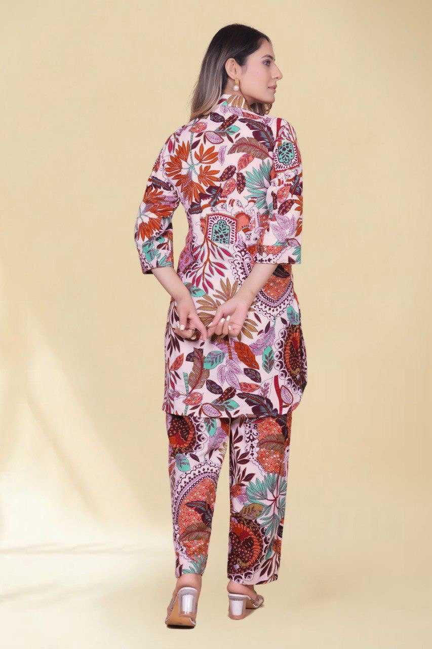 Ynf Viscose Rayon KESH540 1055 Western Wears Wholesale Co-ord Set Manufacturer