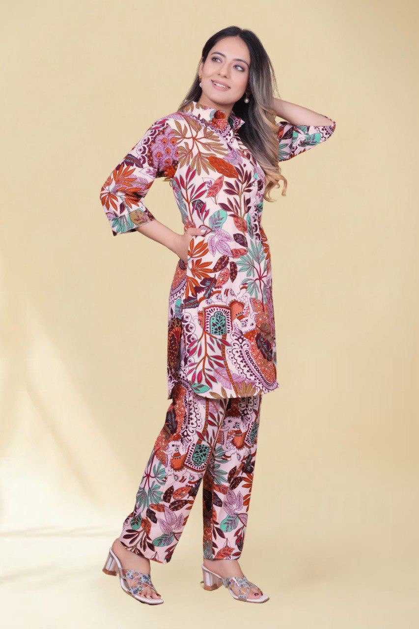 Ynf Viscose Rayon KESH540 1055 Western Wears Wholesale Co-ord Set Manufacturer