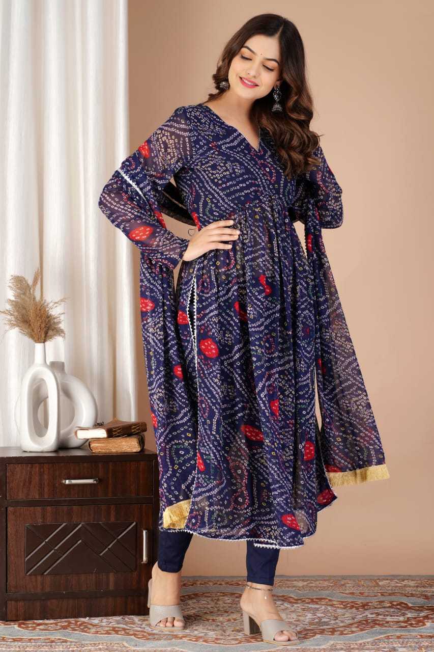 Ynf Viscose Rayon KESH559 381 Kurti Wholesale Anarkali Kurtis Bandhani Kurtis Manufacturer