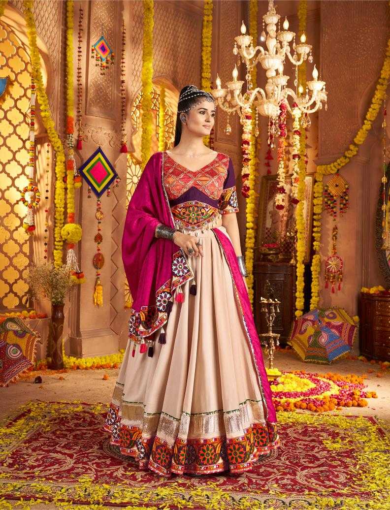 Ynf Viscose Rayon RIN202 11001 Lehengas Wholesale Designer Lehenga Embroidered Lehenga Thread Work Lehenga Manufacturer
