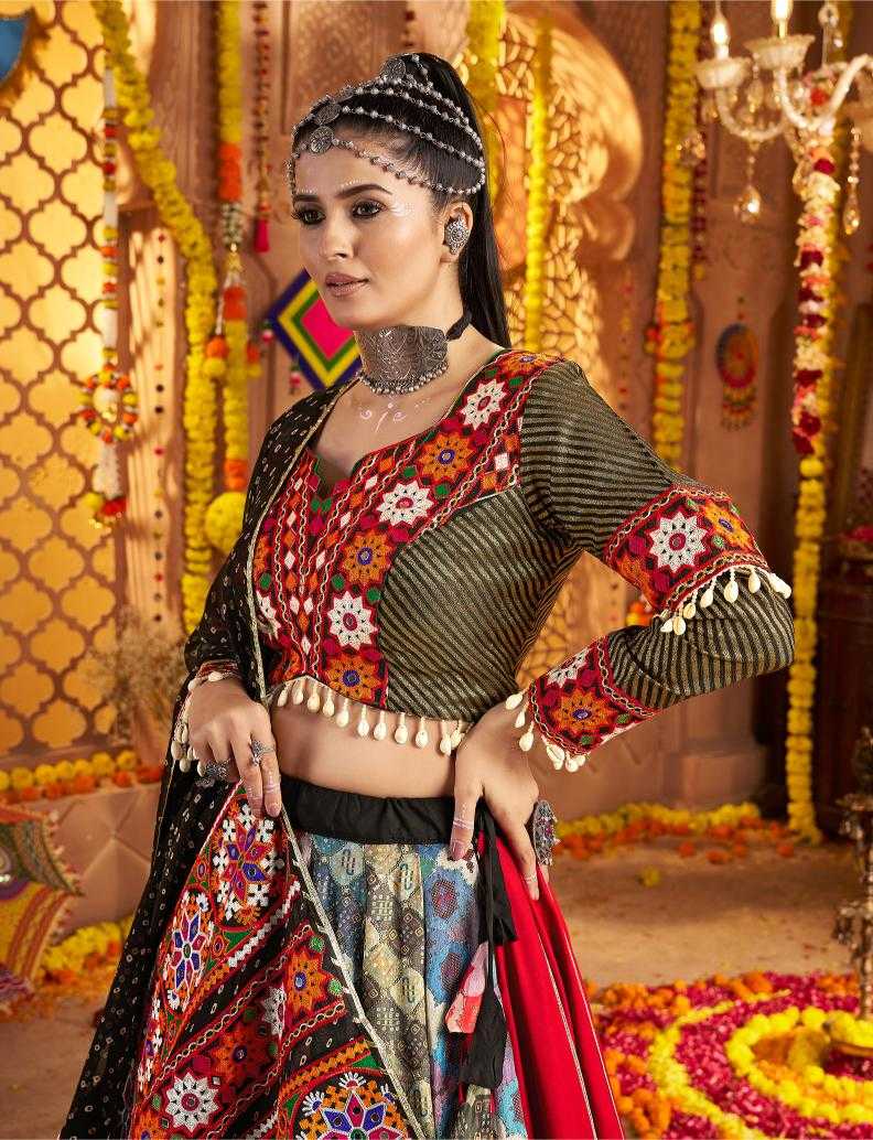 Ynf Viscose Rayon RIN202 11002 Lehengas Wholesale Wedding Lehenga Embroidered Lehenga Thread Work Lehenga Manufacturer