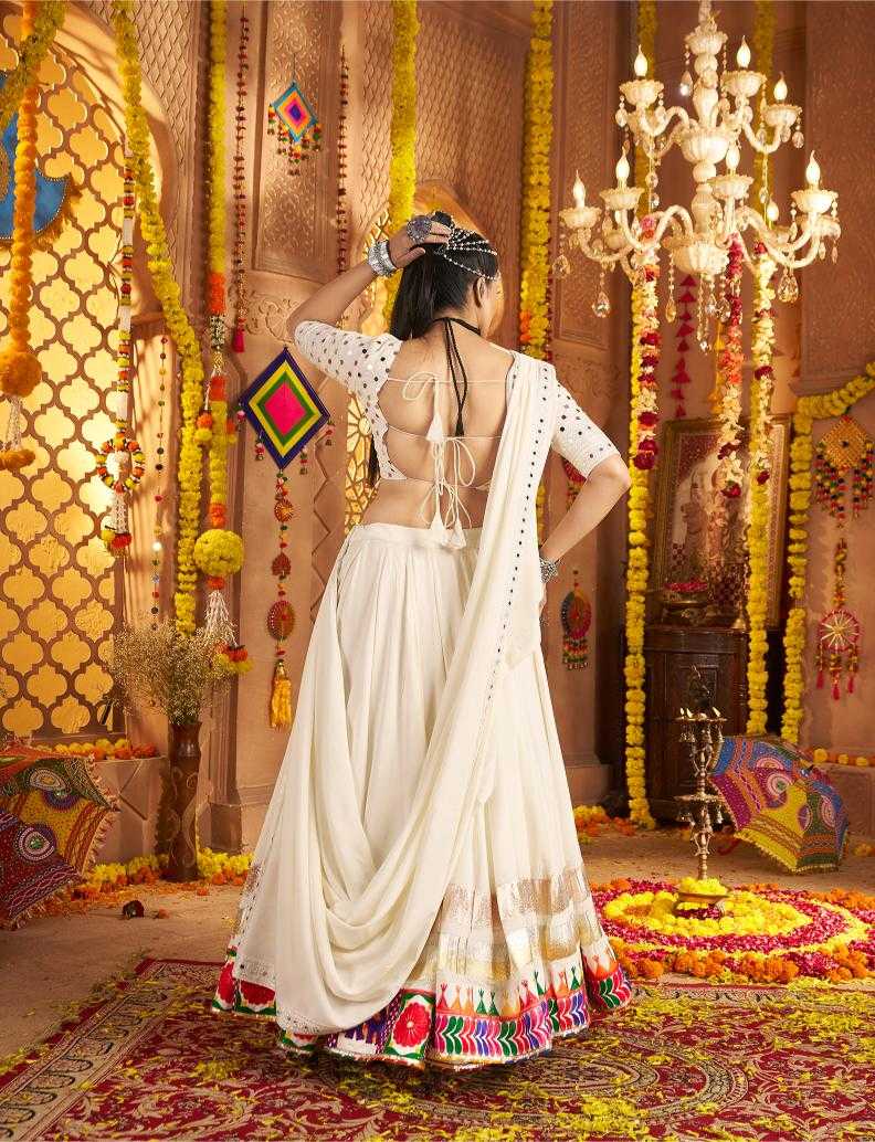 Ynf Viscose Rayon RIN202 11003 Lehengas Festive Collections Wholesale Traditional Lehenga Embroidered Lehenga Thread Work Lehenga Manufacturer