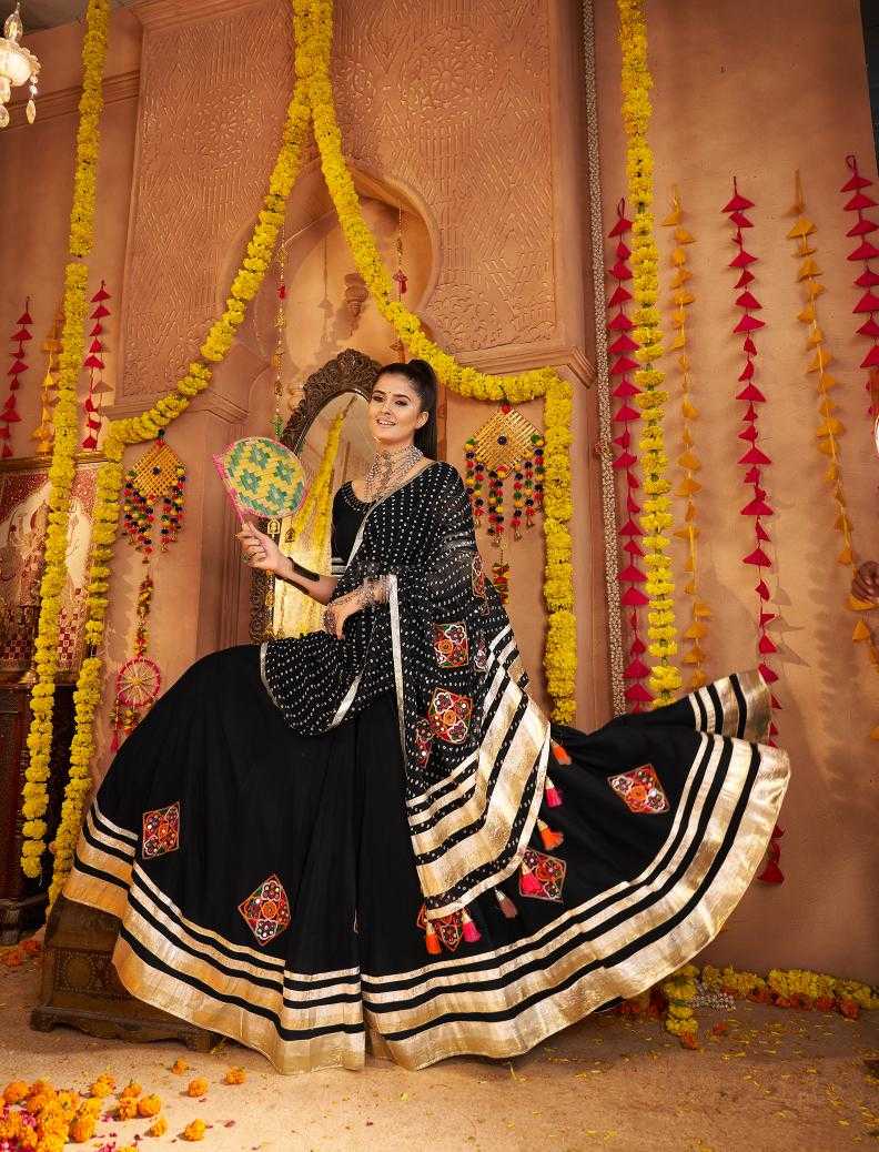 Ynf Viscose Rayon RIN202 11004 Lehengas Wholesale Designer Lehenga Embroidered Lehenga Thread Work Lehenga Manufacturer
