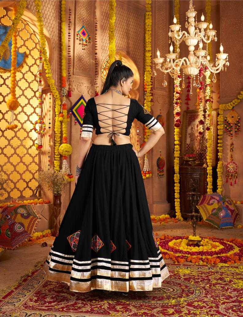 Ynf Viscose Rayon RIN202 11004 Lehengas Wholesale Designer Lehenga Embroidered Lehenga Thread Work Lehenga Manufacturer