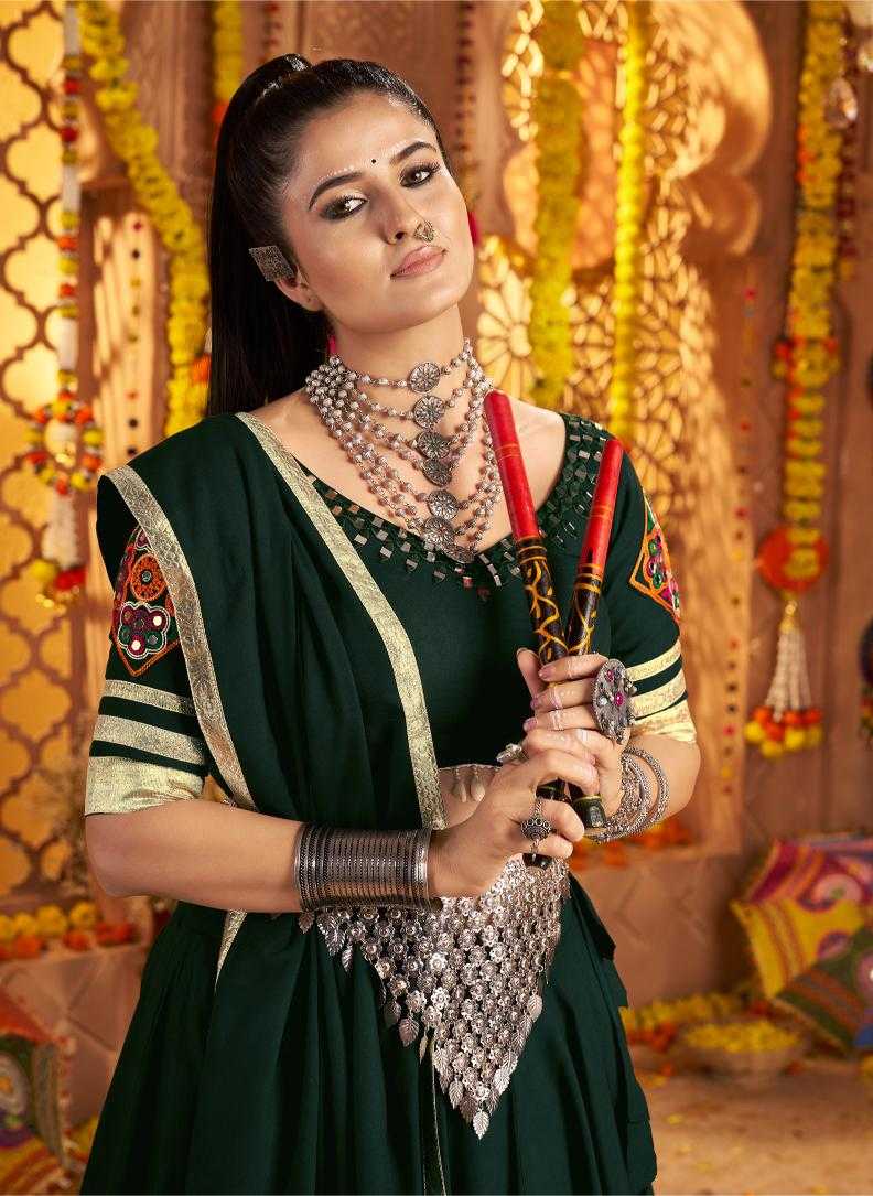 Ynf Viscose Rayon RIN202 11006 Lehengas Wholesale Designer Lehenga Embroidered Lehenga Thread Work Lehenga Manufacturer