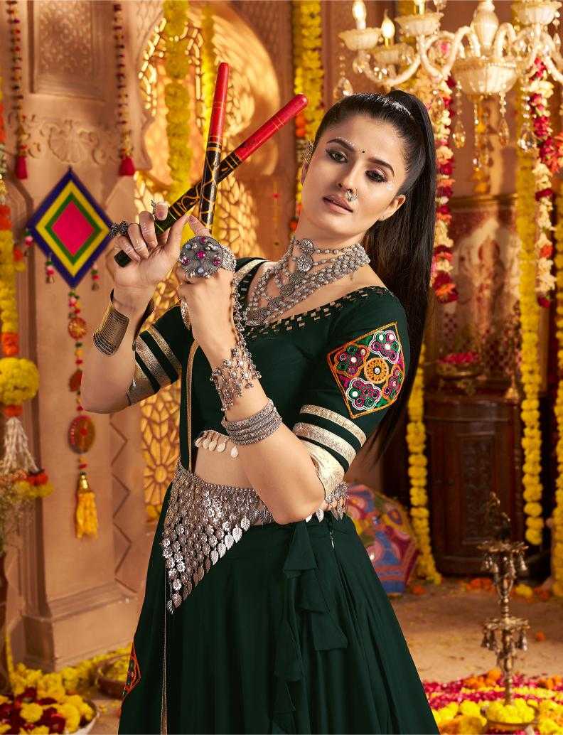 Ynf Viscose Rayon RIN202 11006 Lehengas Wholesale Designer Lehenga Embroidered Lehenga Thread Work Lehenga Manufacturer