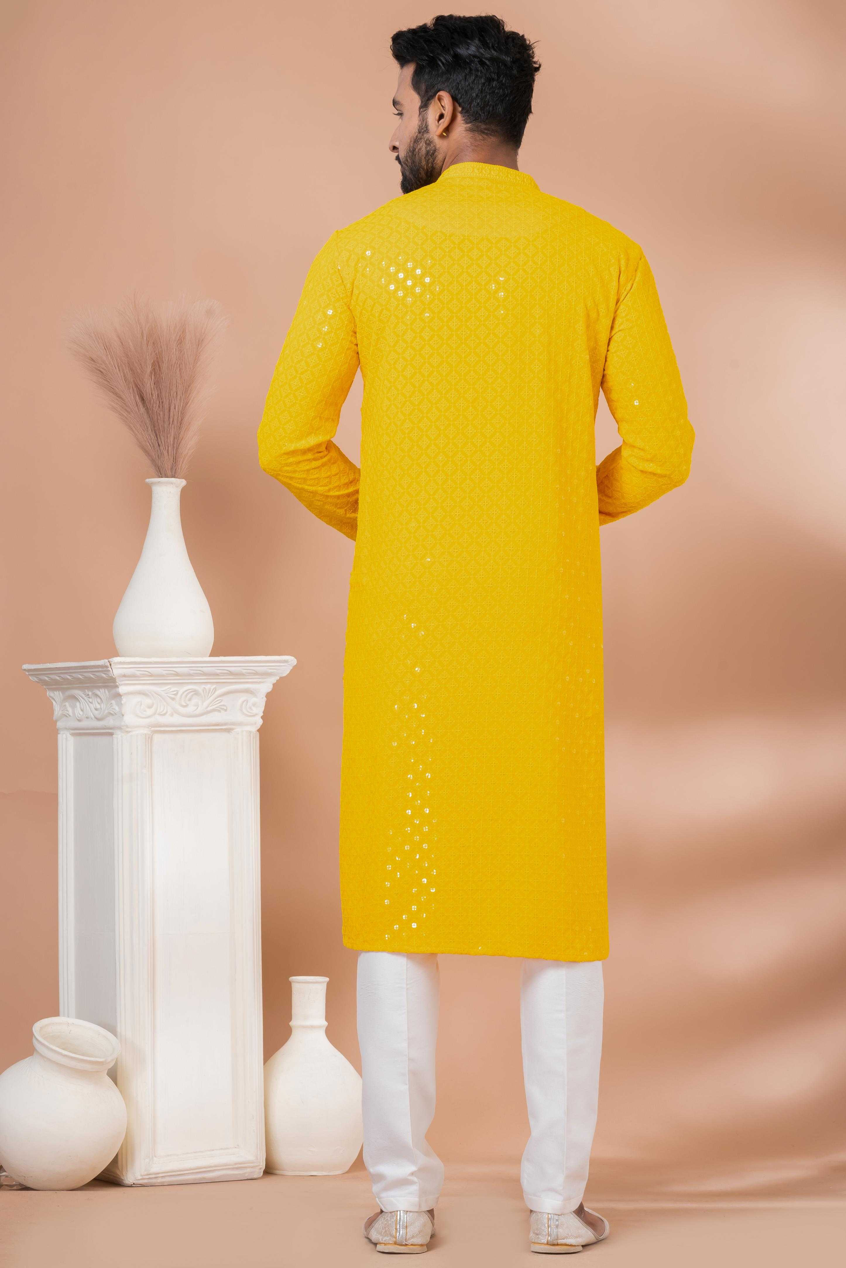 Ynf Viscose Rayon RIN223 3411B Mens Wear Wholesale Mens Kurtas Mens Kurta Pyjama Men Wedding kurta Manufacturer