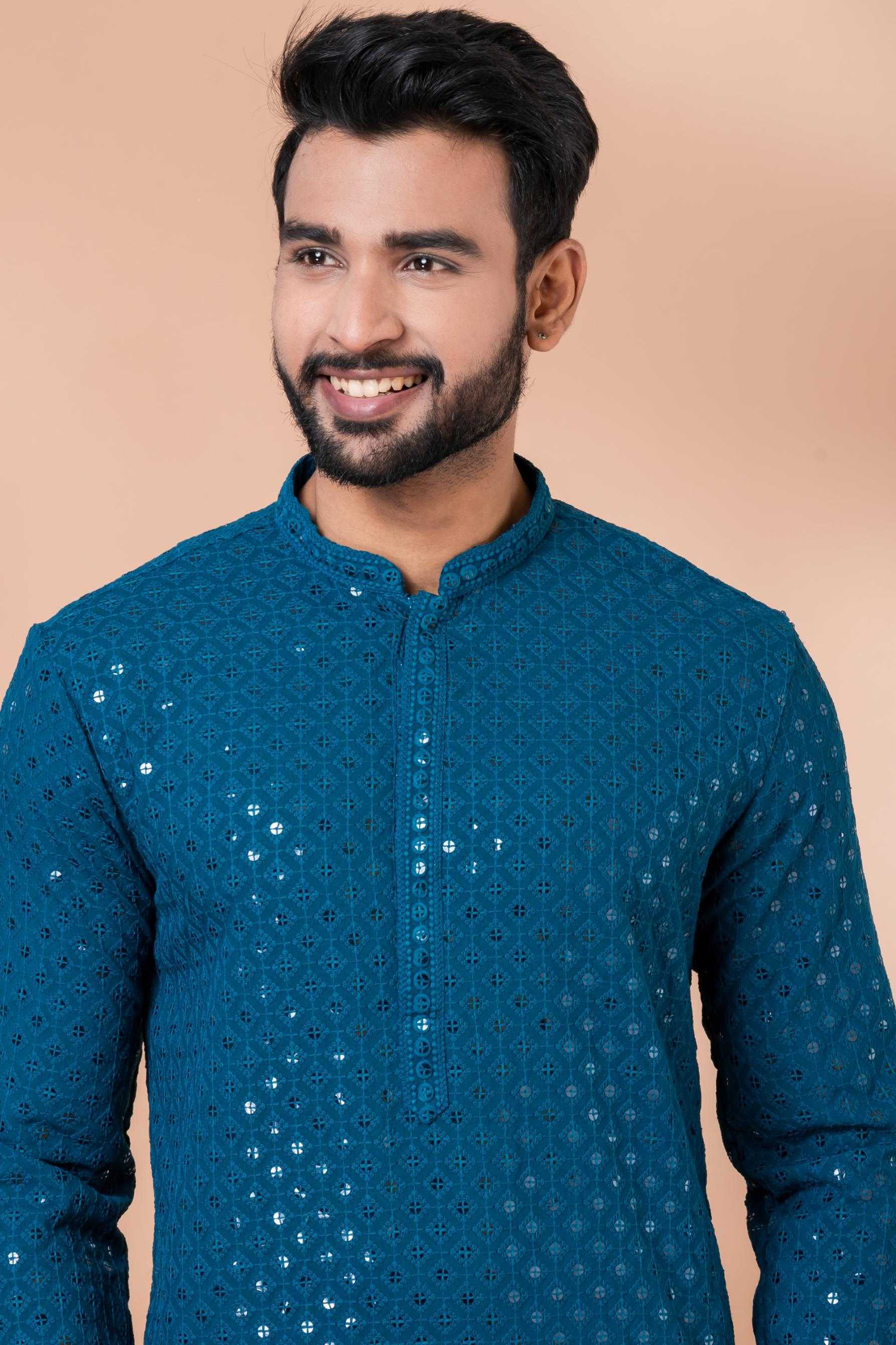 Ynf Viscose Rayon RIN223 3412B Mens Wear Wholesale Mens Kurtas Mens Kurta Pyjama Men Wedding kurta Manufacturer