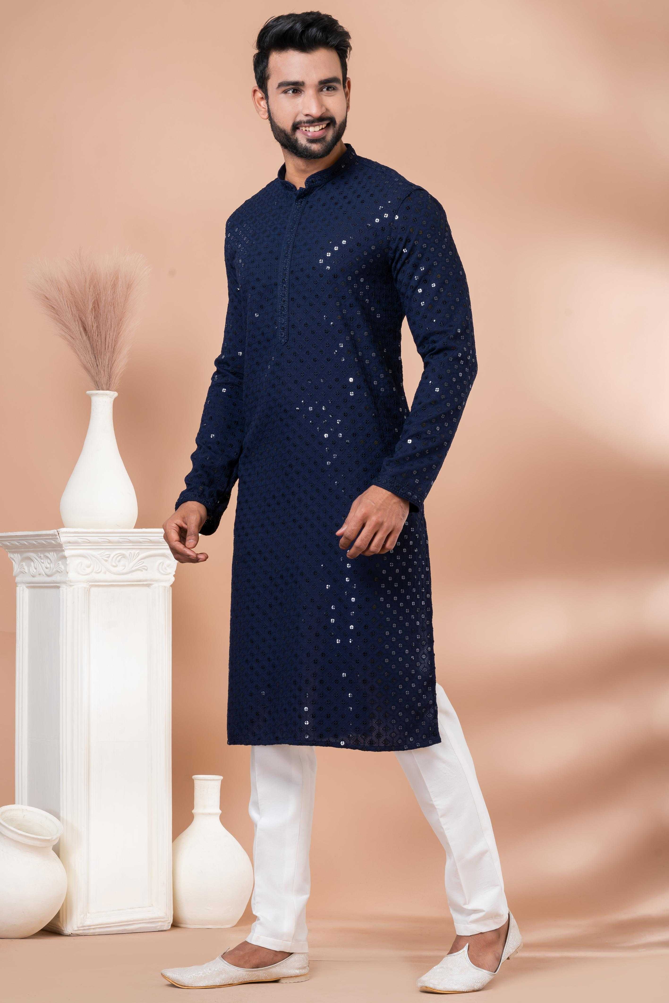 Ynf Viscose Rayon RIN223 3413B Mens Wear Wholesale Mens Kurtas Mens Kurta Pyjama Men Wedding kurta Manufacturer