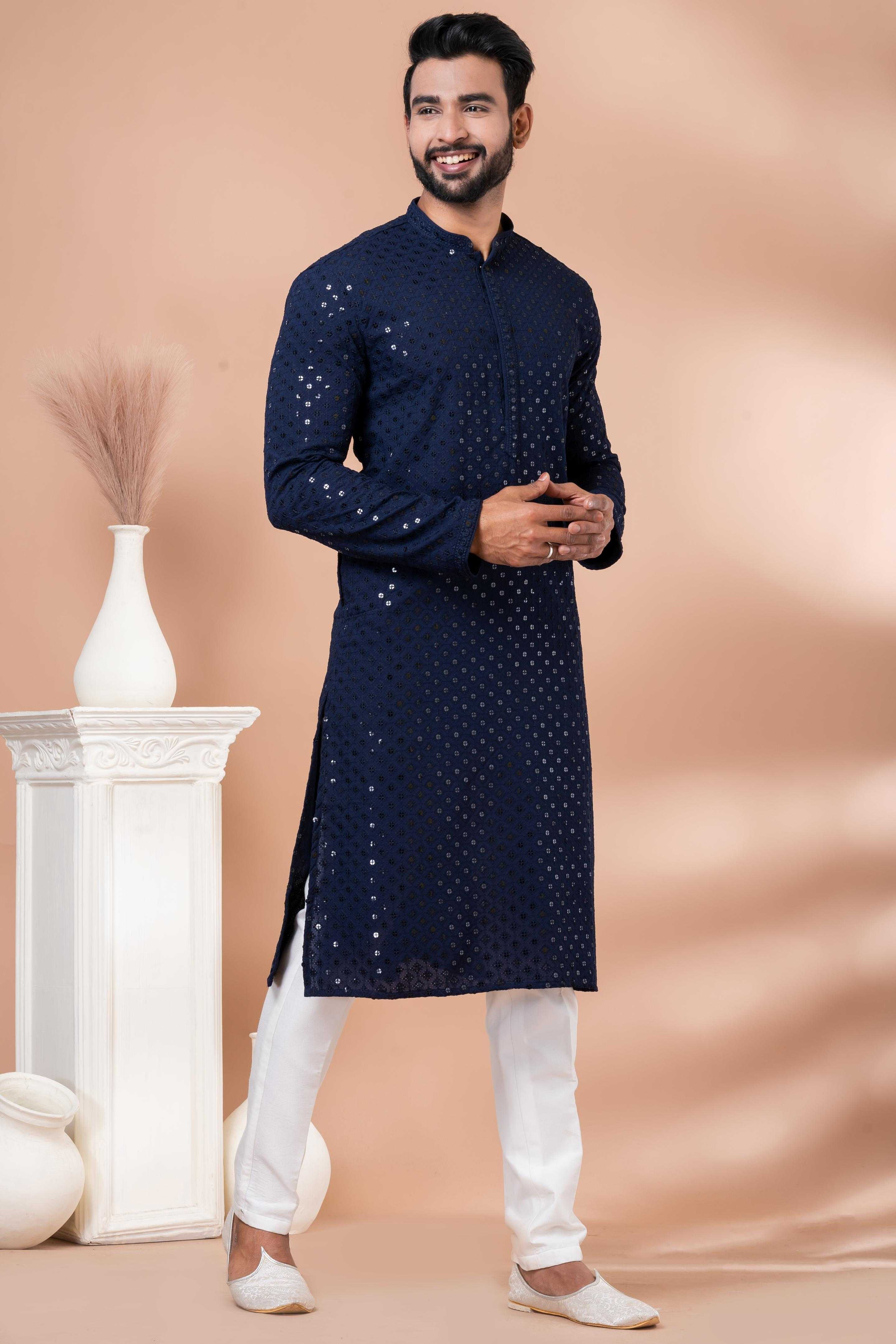 Ynf Viscose Rayon RIN223 3413B Mens Wear Wholesale Mens Kurtas Mens Kurta Pyjama Men Wedding kurta Manufacturer