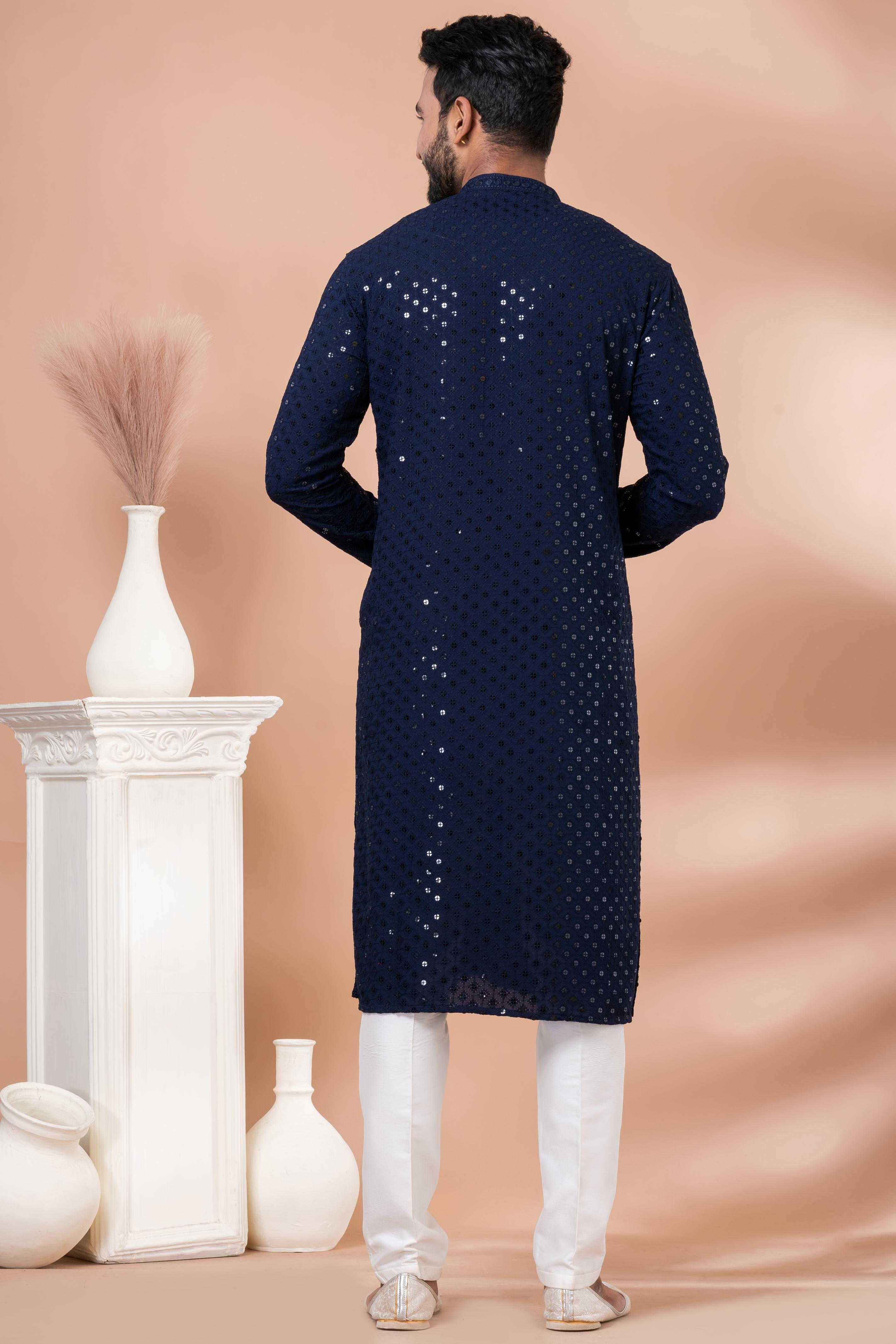 Ynf Viscose Rayon RIN223 3413B Mens Wear Wholesale Mens Kurtas Mens Kurta Pyjama Men Wedding kurta Manufacturer