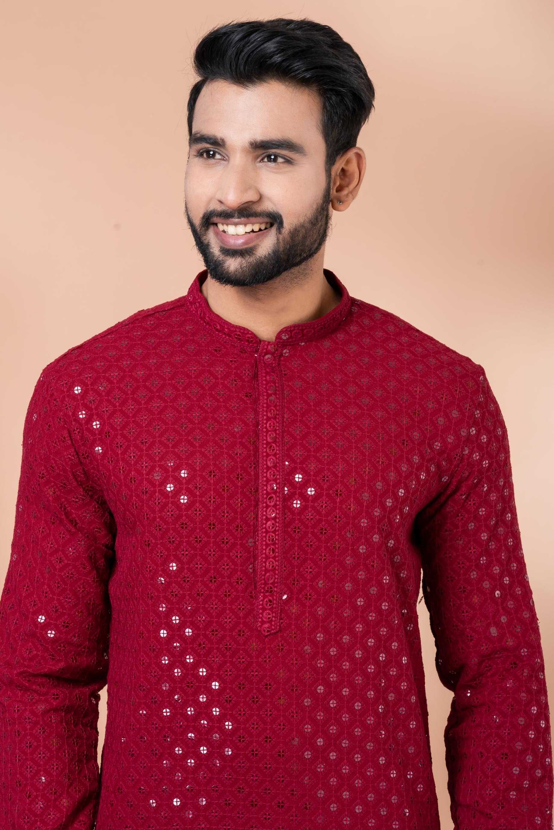 Ynf Viscose Rayon RIN223 3414A Mens Wear Wholesale Mens Kurtas Mens Kurta Pyjama Men Wedding kurta Manufacturer