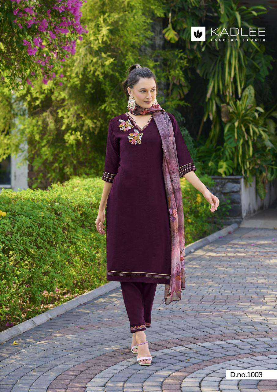 Ynf Viscose RIN190 KADLEE-NAZAKAT Setwise Collections Wholesale Kurtis Catalogs Manufacturer