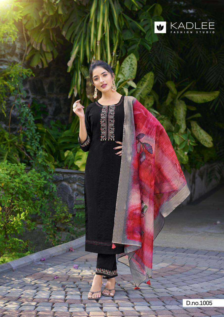 Ynf Viscose RIN190 KADLEE-NAZAKAT Setwise Collections Wholesale Kurtis Catalogs Manufacturer