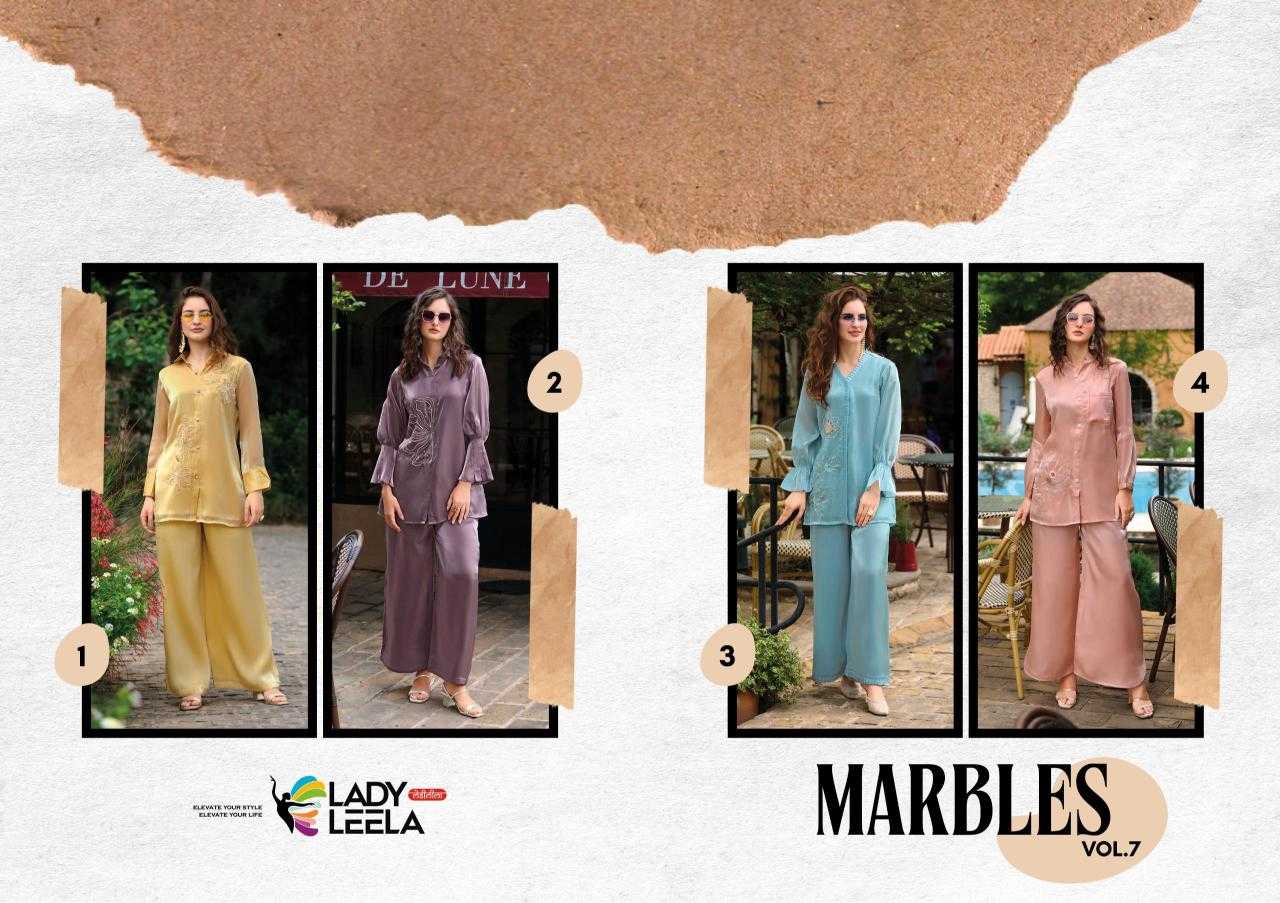 Ynf Viscose RIN190 LADY LEELA-MARBLES-7 Setwise Collections Wholesale Night Wear Catalogs Manufacturer