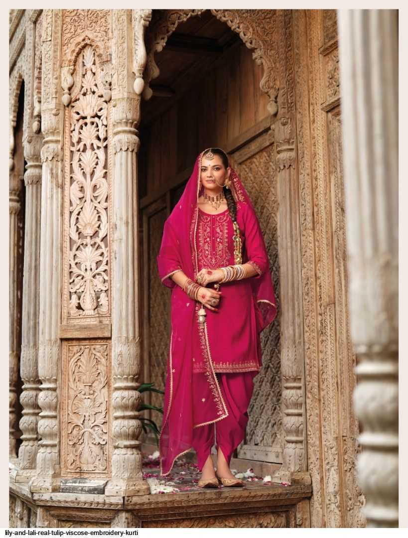 Ynf Viscose RIN190 LILY AND LALI REAL TULIP Setwise Collections Wholesale Dresses & Suits Catalogs Manufacturer