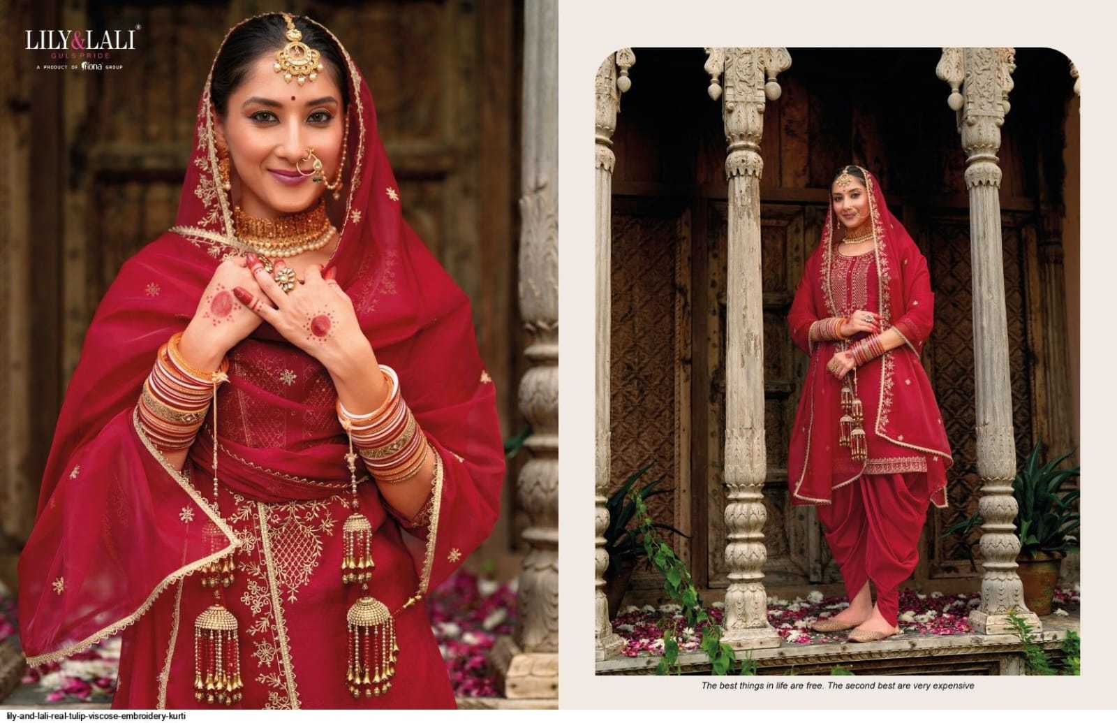 Ynf Viscose RIN190 LILY AND LALI REAL TULIP Setwise Collections Wholesale Dresses & Suits Catalogs Manufacturer