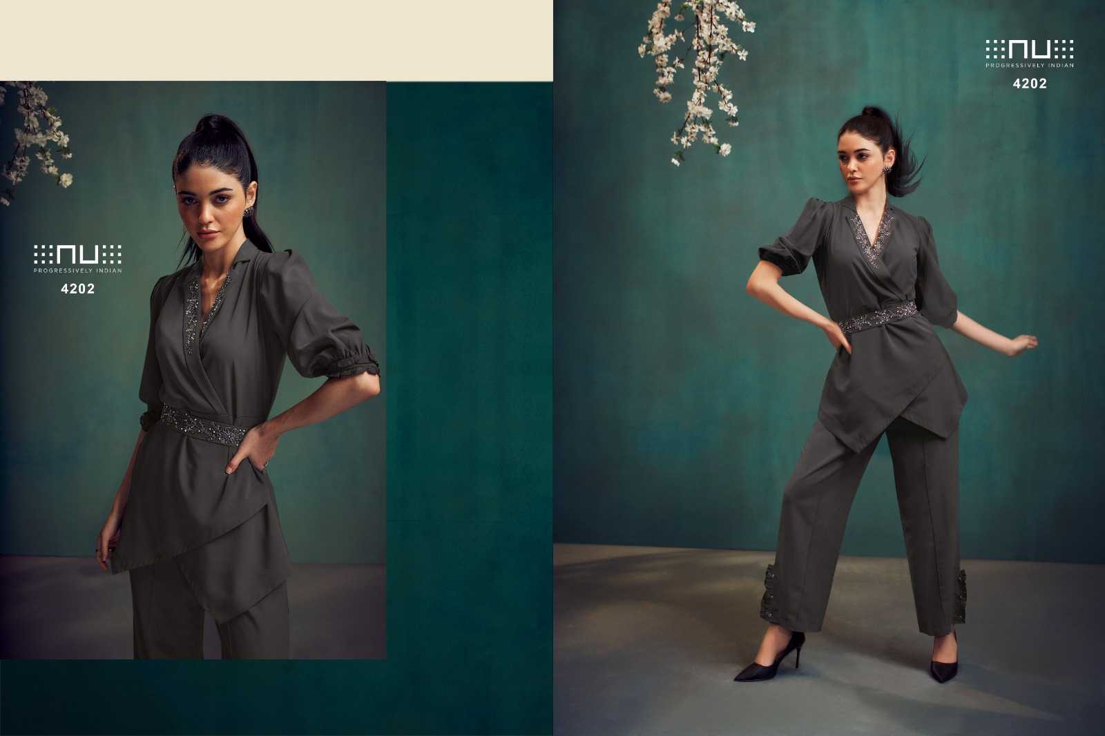 Ynf Viscose RIN190 NITARA-Sparkles VOL-7 Setwise Collections Wholesale Dresses & Suits Catalogs Manufacturer