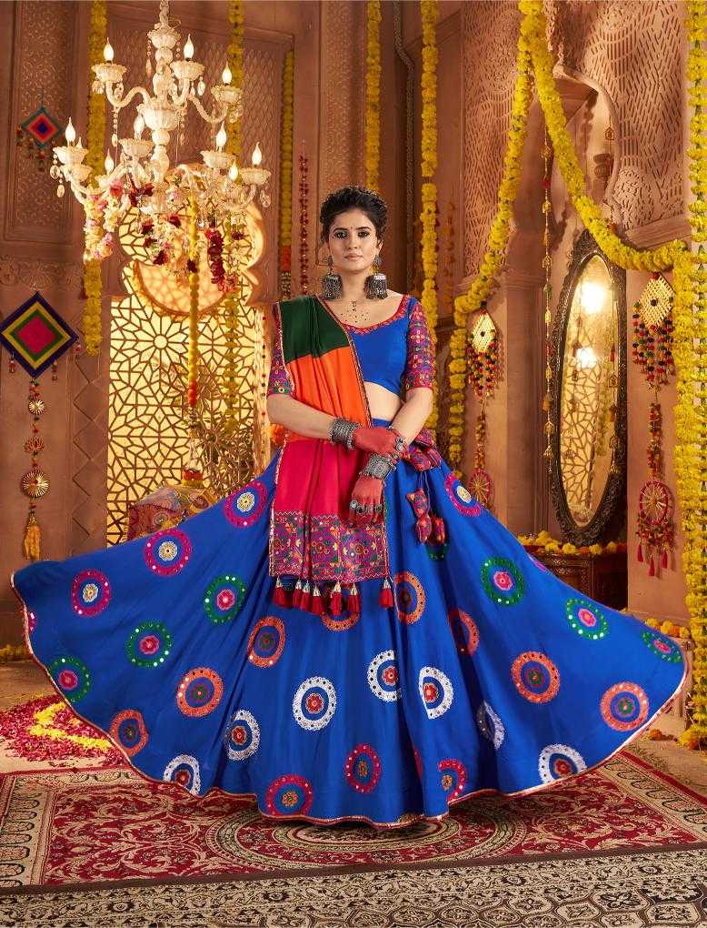 Ynf Viscose RIN202 11011 Lehengas Wedding Collections Festive Collections Wholesale Embroidered Lehenga Mirror Work Lehenga Navratri Chaniya Choli Manufacturer