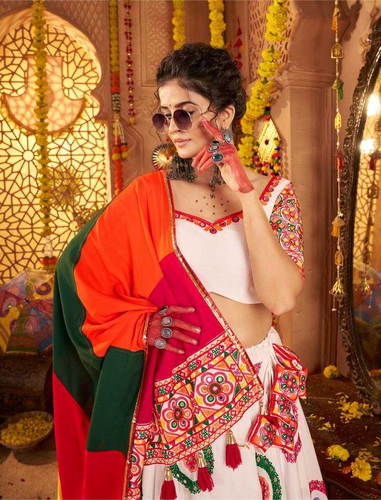 Ynf Viscose RIN202 11011 Lehengas Wedding Collections Festive Collections Wholesale Embroidered Lehenga Mirror Work Lehenga Navratri Chaniya Choli Manufacturer