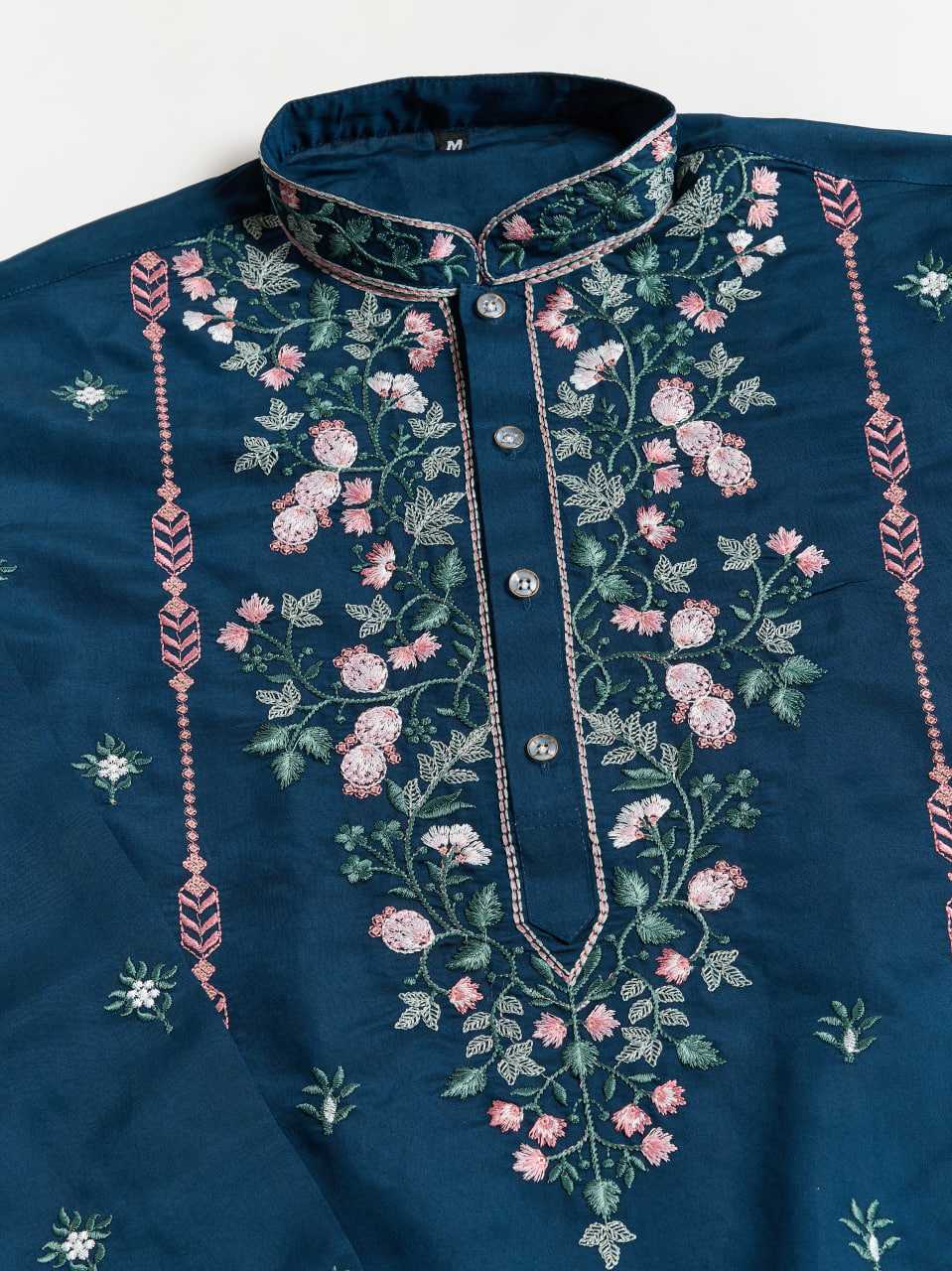 Ynf Viscose RIN202 61351 Mens Wear Wedding Collections Festive Collections Wholesale Casual Wear Embroidered Kurta Pajama Diwali Collections Manufacturer
