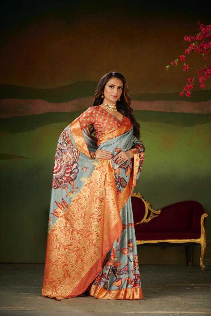 Ynf Viscose RIN203 Sita Raman Sarees Wholesale Designer Sarees Jacquard Saree Viscose Saree Manufacturer