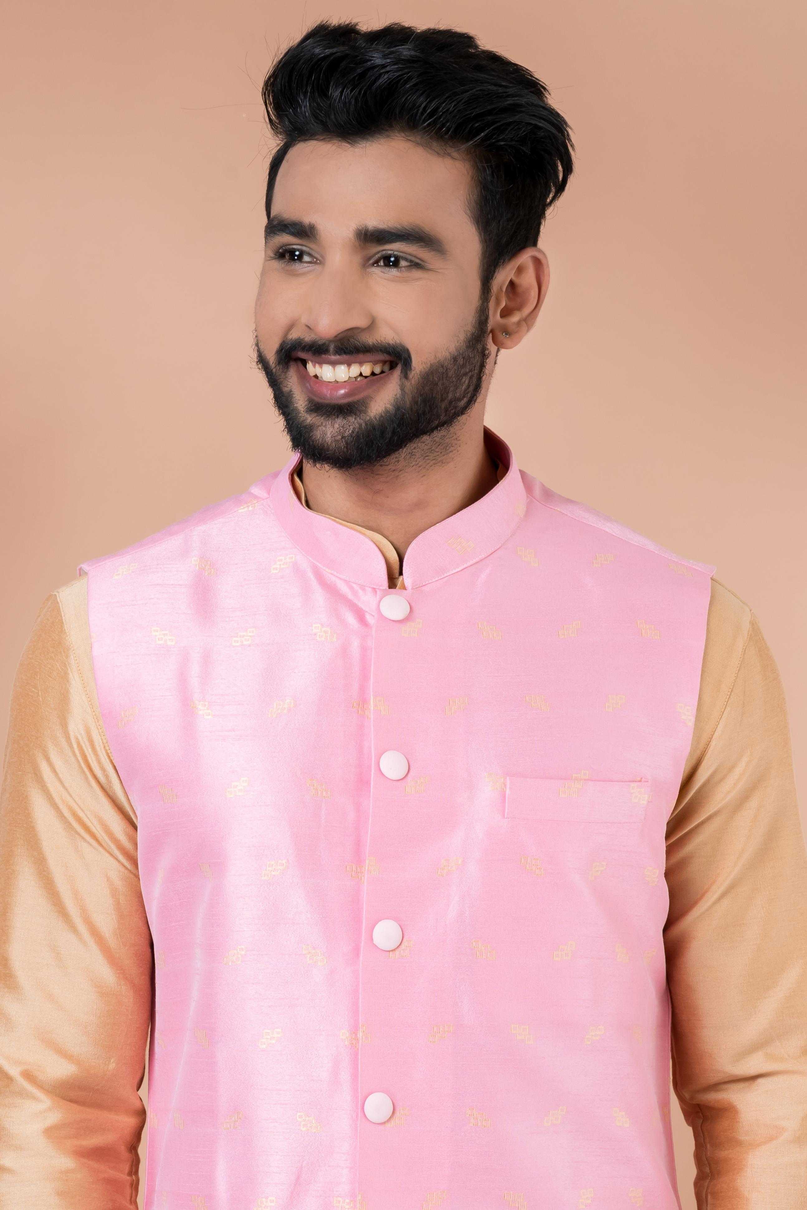 Ynf Viscose RIN223 2345C Mens Wear Wholesale Nehru Jacket Festive & Wedding Coats Modi Jackets Manufacturer