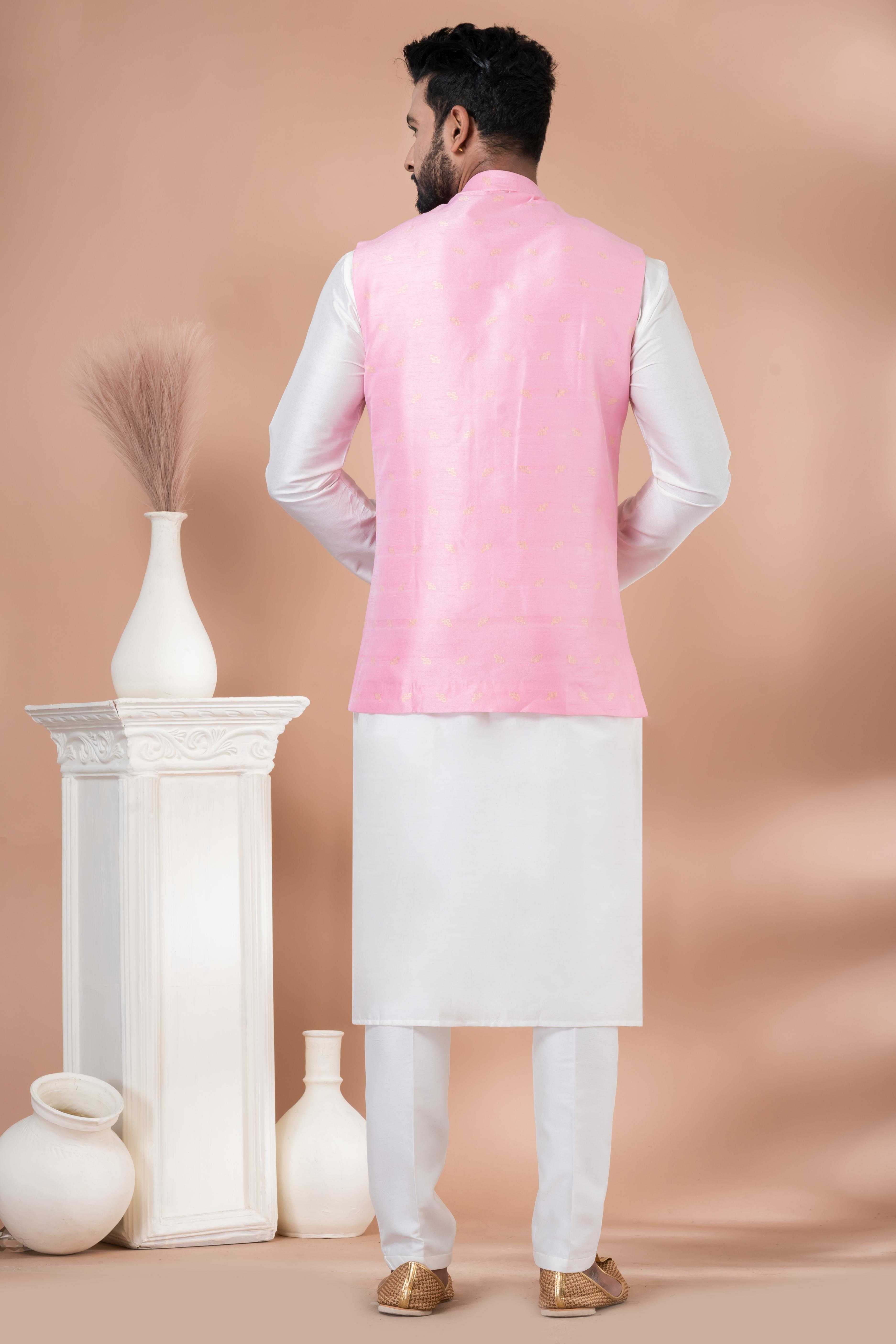 Ynf Viscose RIN223 2349A Mens Wear Festive Collections Wholesale Nehru Jacket Onam Collections Modi Jackets Manufacturer