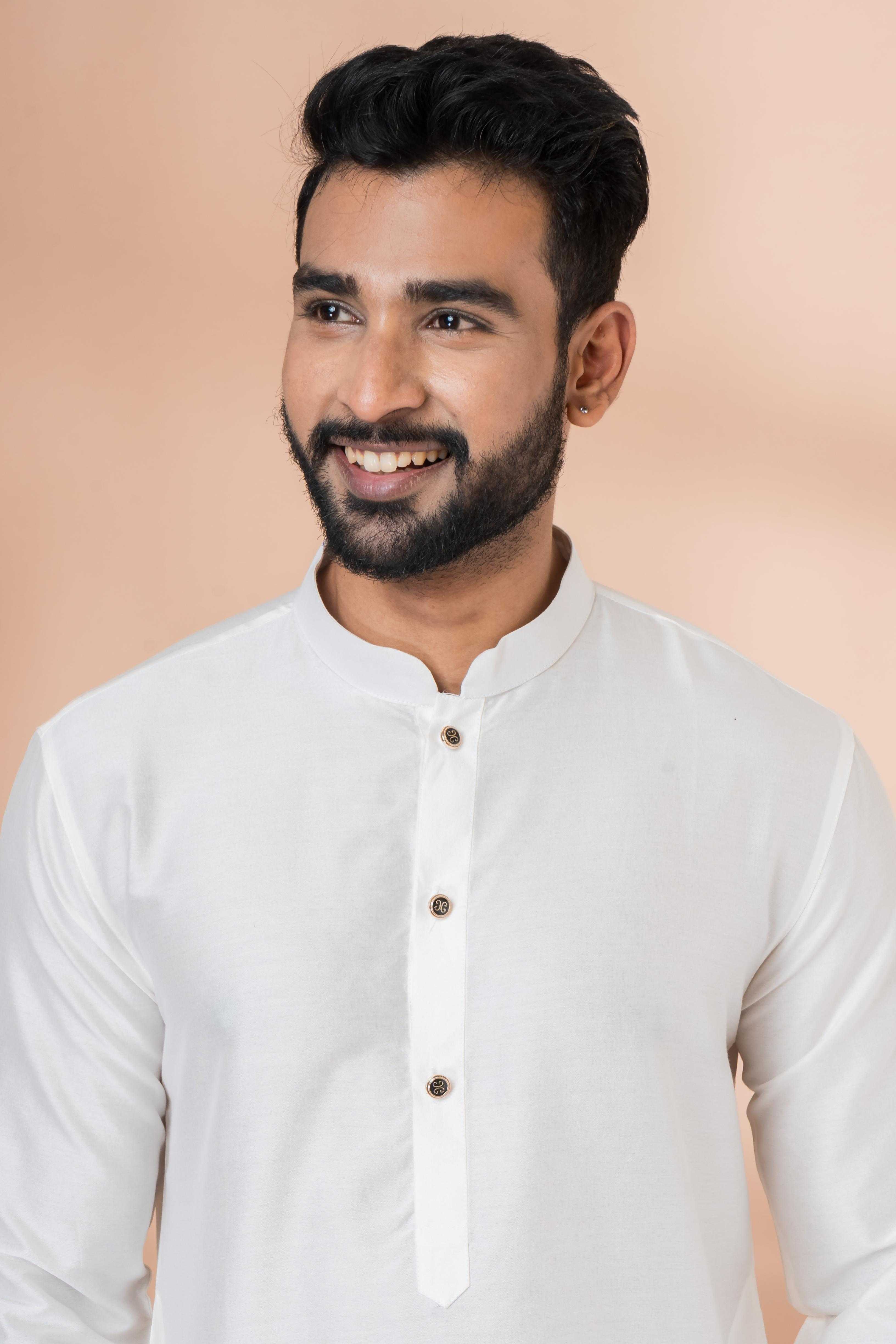 Ynf Viscose RIN223 3341A Mens Wear Festive Collections Wholesale Mens Kurtas Mens Kurta Pyjama Onam Collections Manufacturer